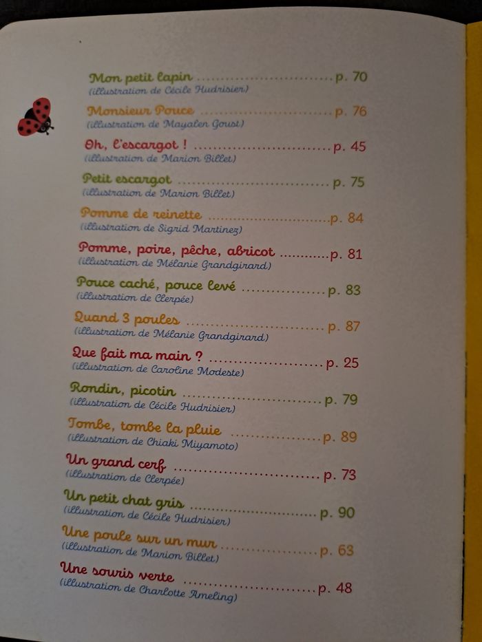 Livre de comptines pour les tout petits - photo numéro 5