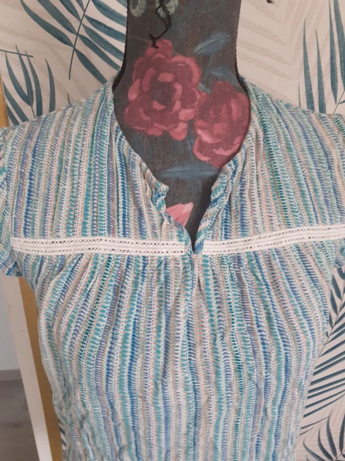 Blouse manches courtes M - photo numéro 2