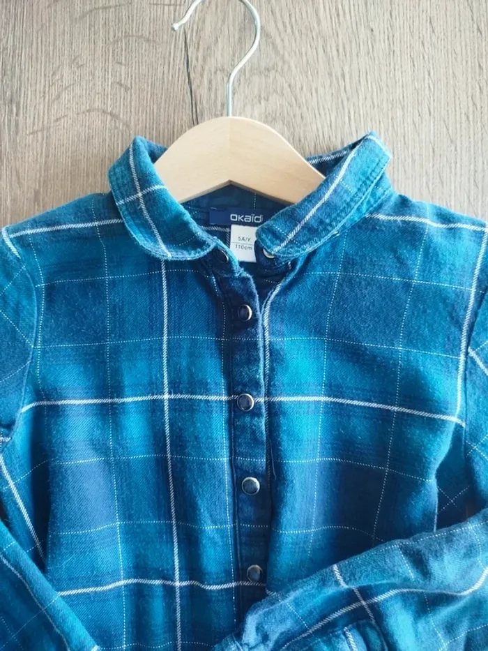Robe à carreaux fille 5 ans - photo numéro 2
