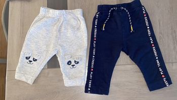 Lot pantalon jogging 3mois