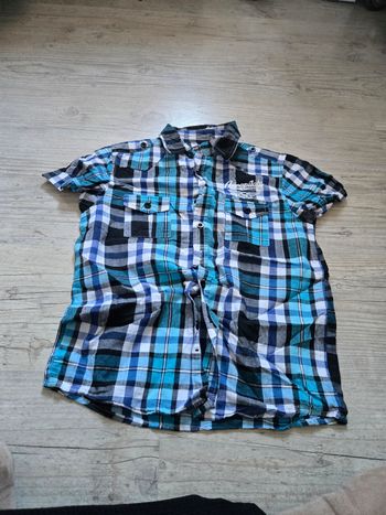 chemise garçon manches courtes 12 ans 