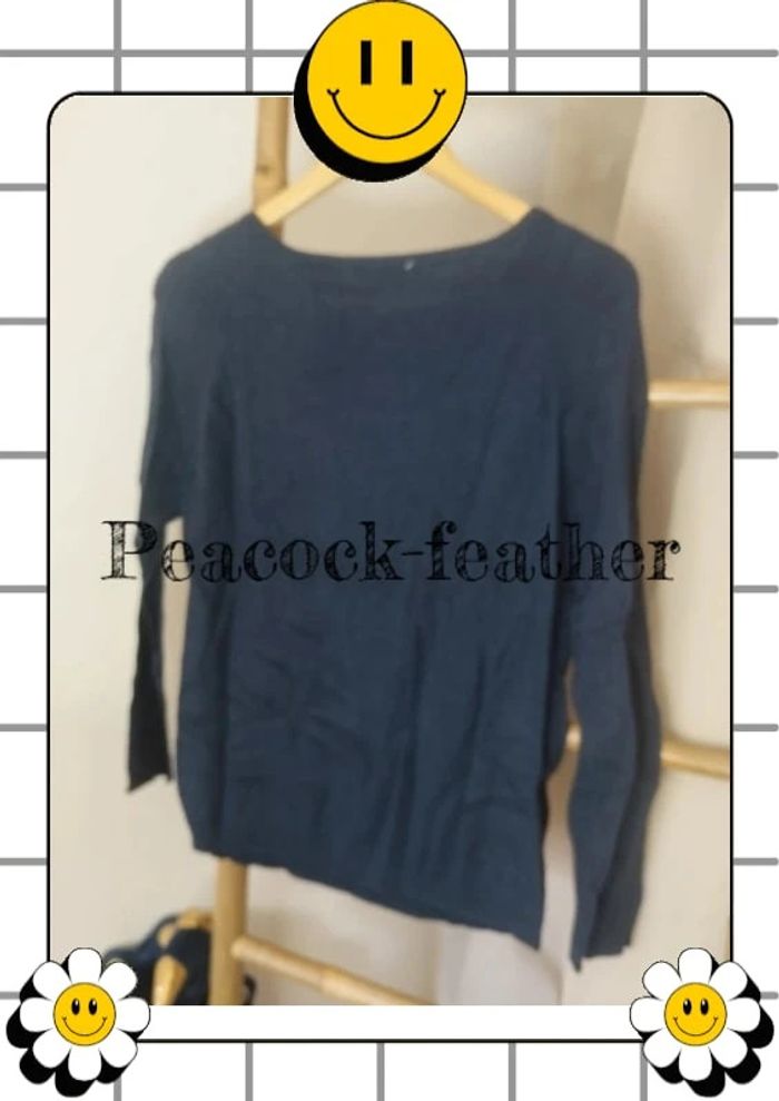 Pull bleu camaïeu 38/40 - photo numéro 5
