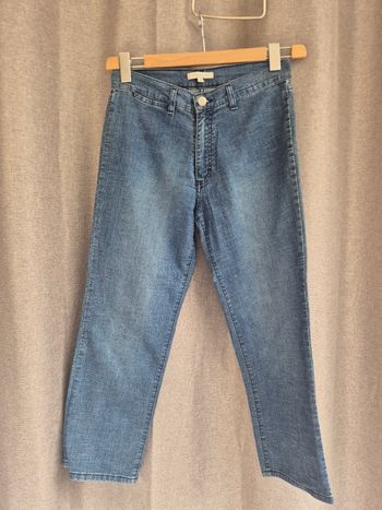 Pantacourt en jean bleu taille 38 Jacqueline Riu 