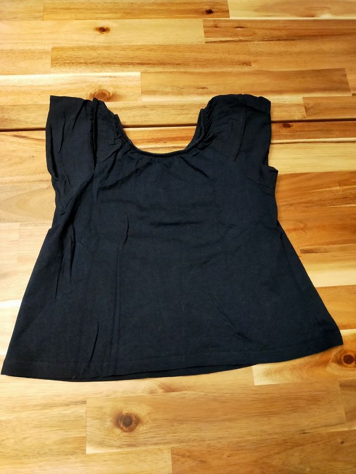 Tee-shirt fille 4 ans manches courtes