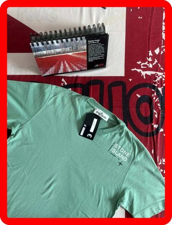 T-shirt Stone Island Junior taille xs vert menthe