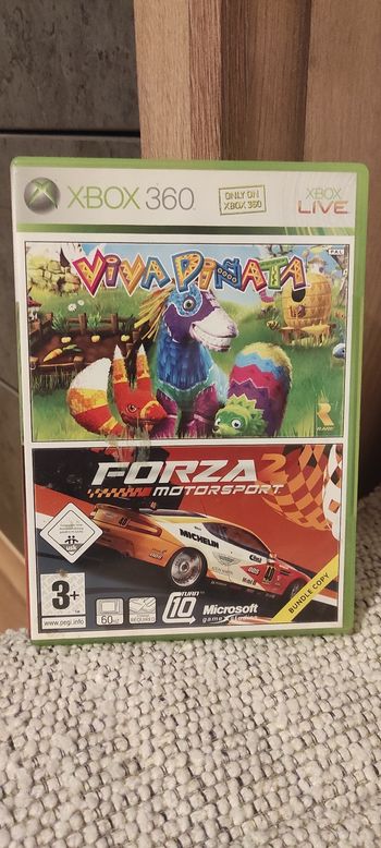 Jeu Xbox 360 viva Pinata Forza 2 motorsport 
