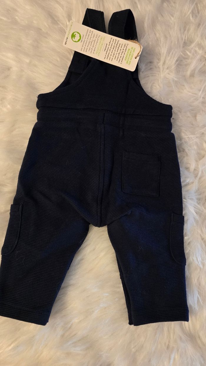 Neufs (non portés) 😍🥰💙superbe ensemble salopette et polo 3 mois garçon 💙🥰😍 - photo numéro 5