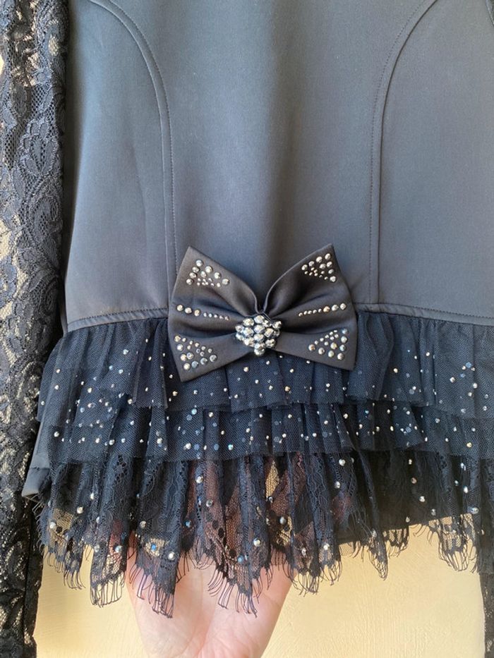 Blazer fantaisie noir Redial S - photo numéro 6