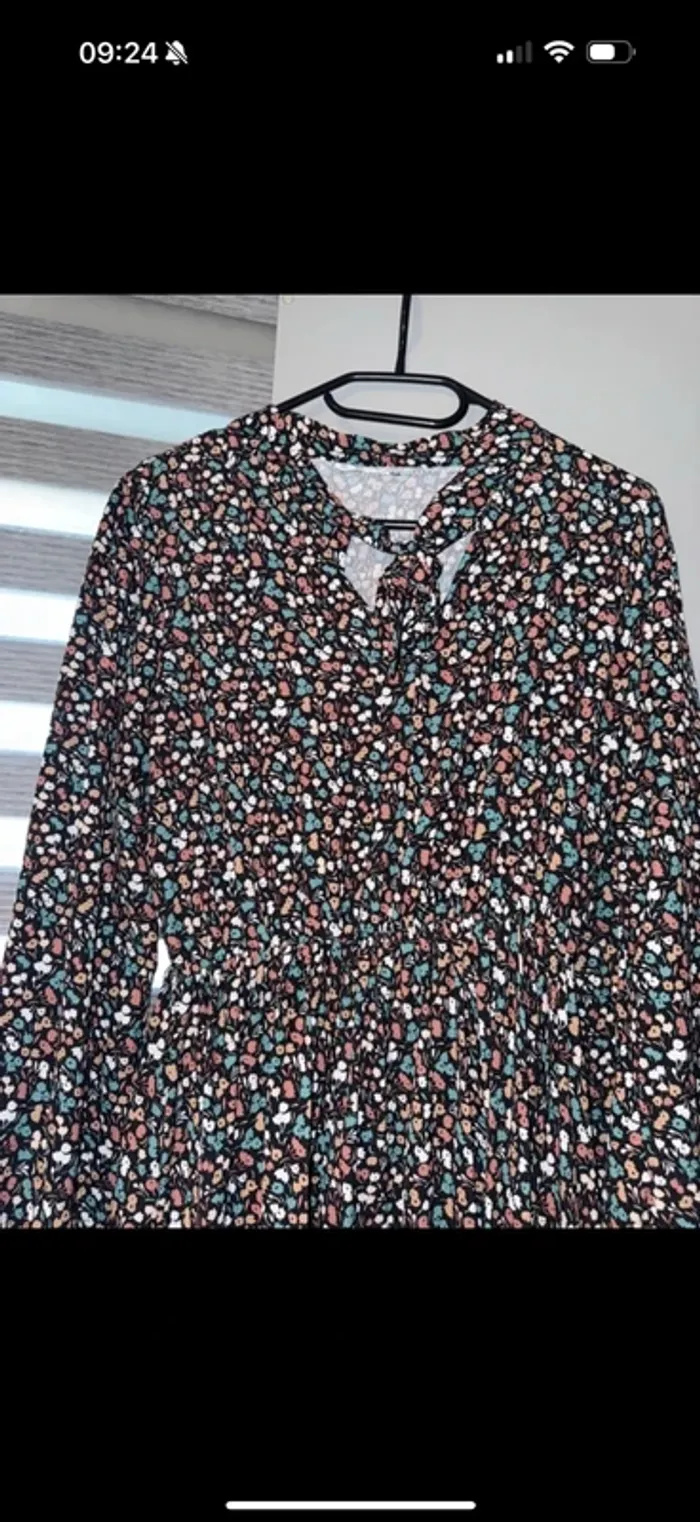 Robe fluide fleuri taille xl - photo numéro 3