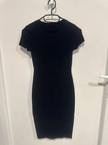 Basic robe t-shirt mi longue