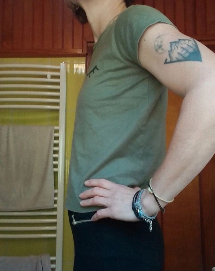 T-shirt femme vert kaki Jennyfer - photo numéro 6