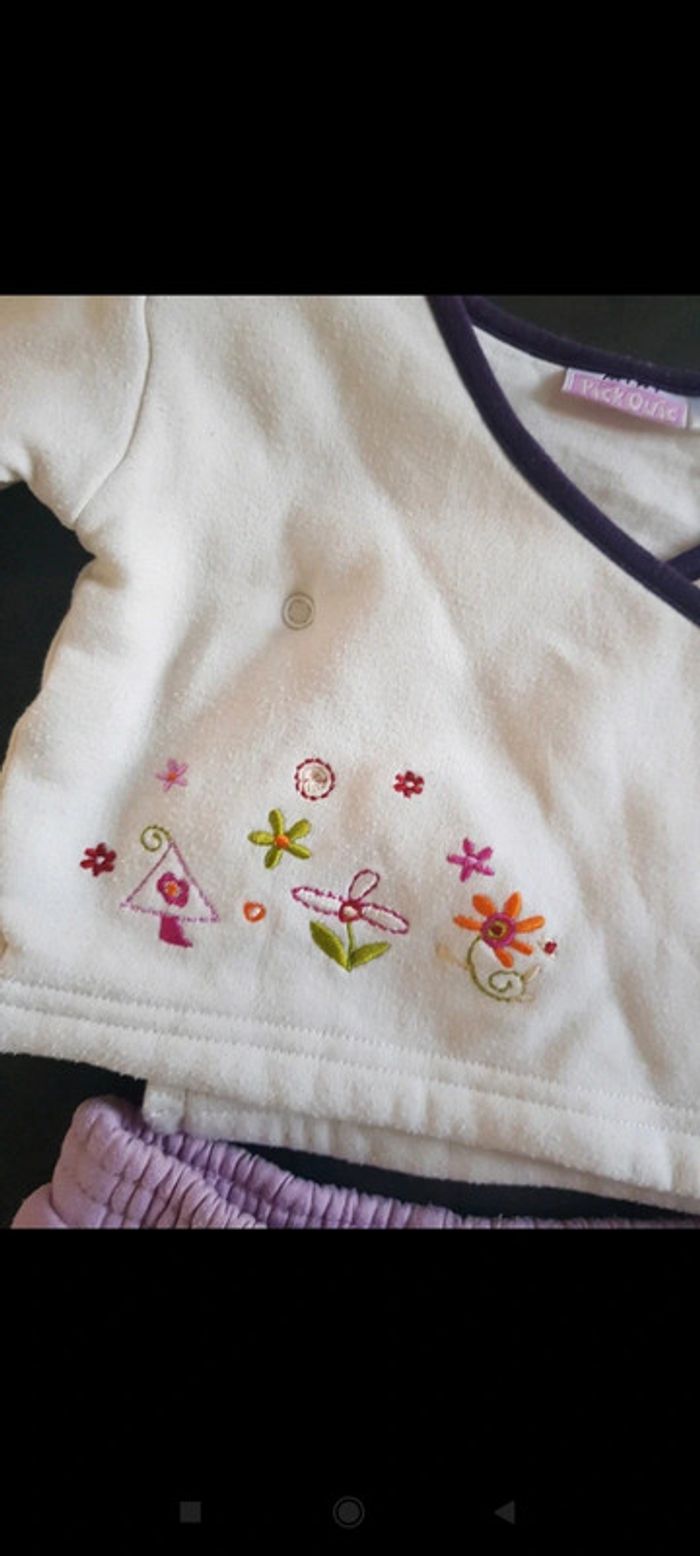 Ensemble chaud molletonné 3 mois - photo numéro 2