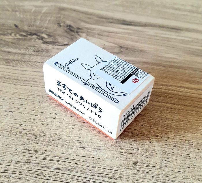 Mon voisin TOTORO Tampon en bois enfant Studio Ghibli japon - photo numéro 7