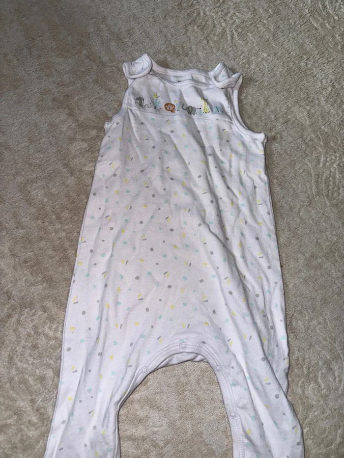 Pyjama léger sans pied jungle mixte dpam - photo numéro 4