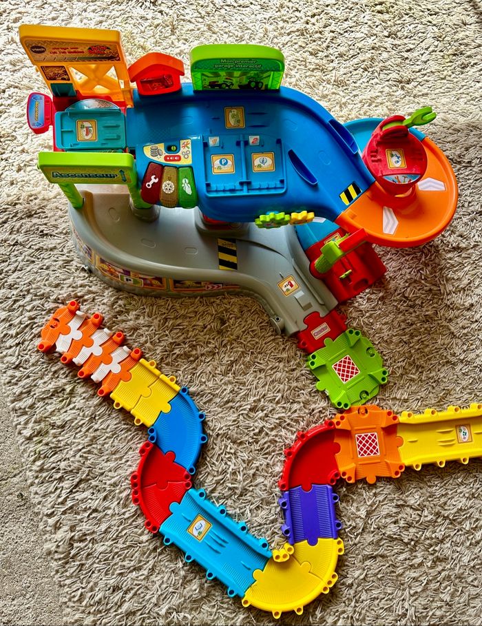 🤍 Garage tut tut bolide avec rail Vtech 🤍 - photo numéro 4