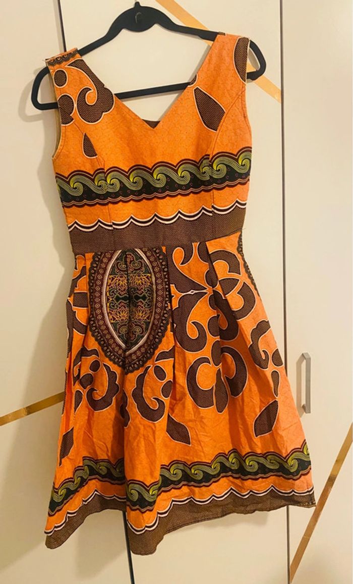 Robe fait main wax taille M