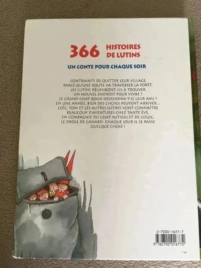 366 histoires de lutins – Livre enfant parfait état - photo numéro 3