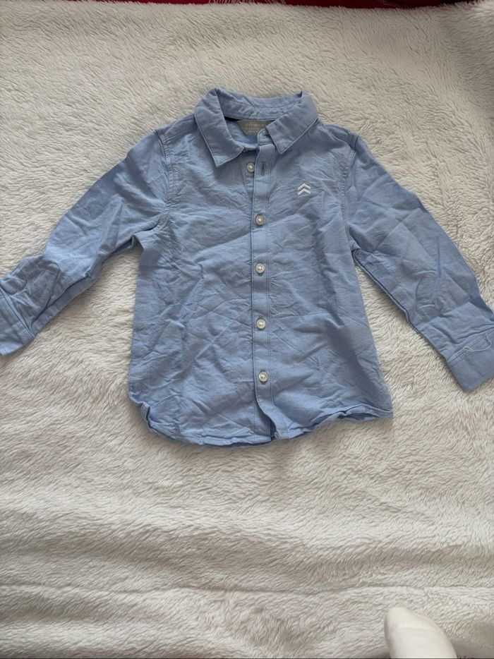 Chemise bleue