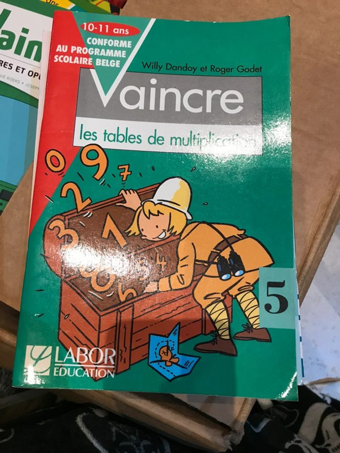 Vaincre les tables de multiplication 5