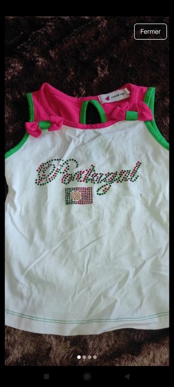 Très jolie haut fille e2