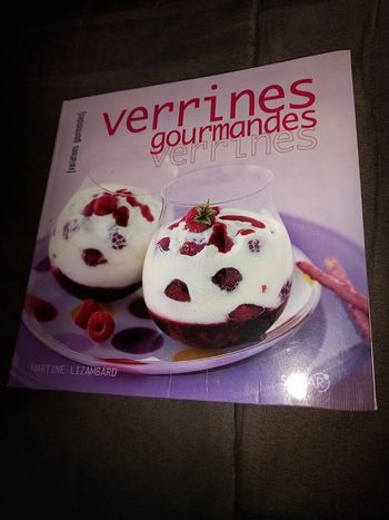 Livre verrines gourmandes