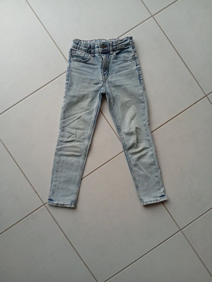 Jean slim bleu clair 7 ans Kiabi