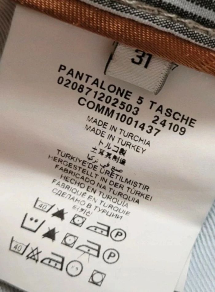 Jean slim Cerruti Taille 40 - photo numéro 8