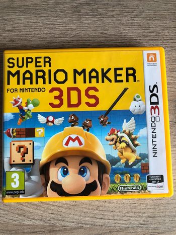 Jeux Nintendo 3DS super Mario maker complet