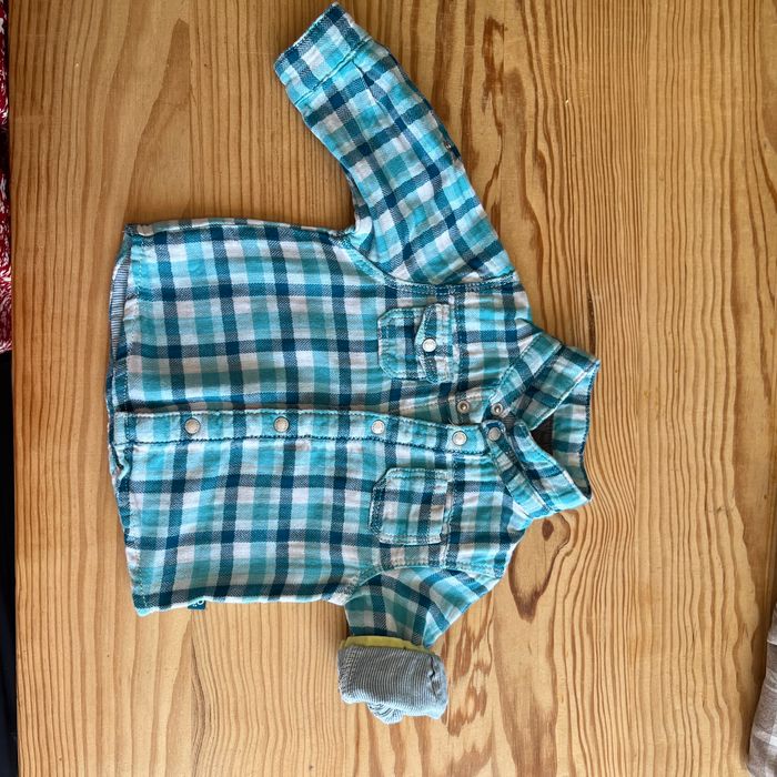 Chemise à carreaux