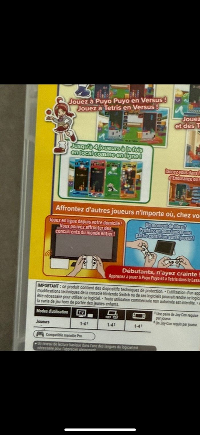 Jeu Switch Puyopuyo Tetris - photo numéro 6