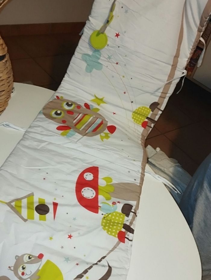 Tour de lit bébé avec doudou - photo numéro 7