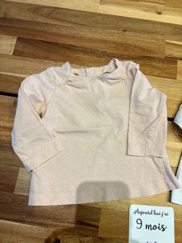 Lot de 2 t-shirt manches longues - photo numéro 3
