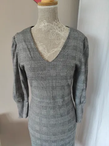 Robe à carreaux