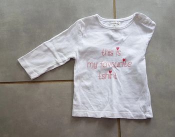 T-shirt ML 3 mois