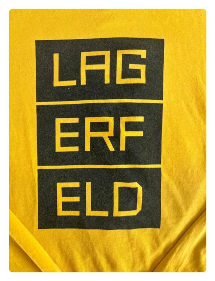 T-shirt manche longue Lagerfield taille S/M - photo numéro 3