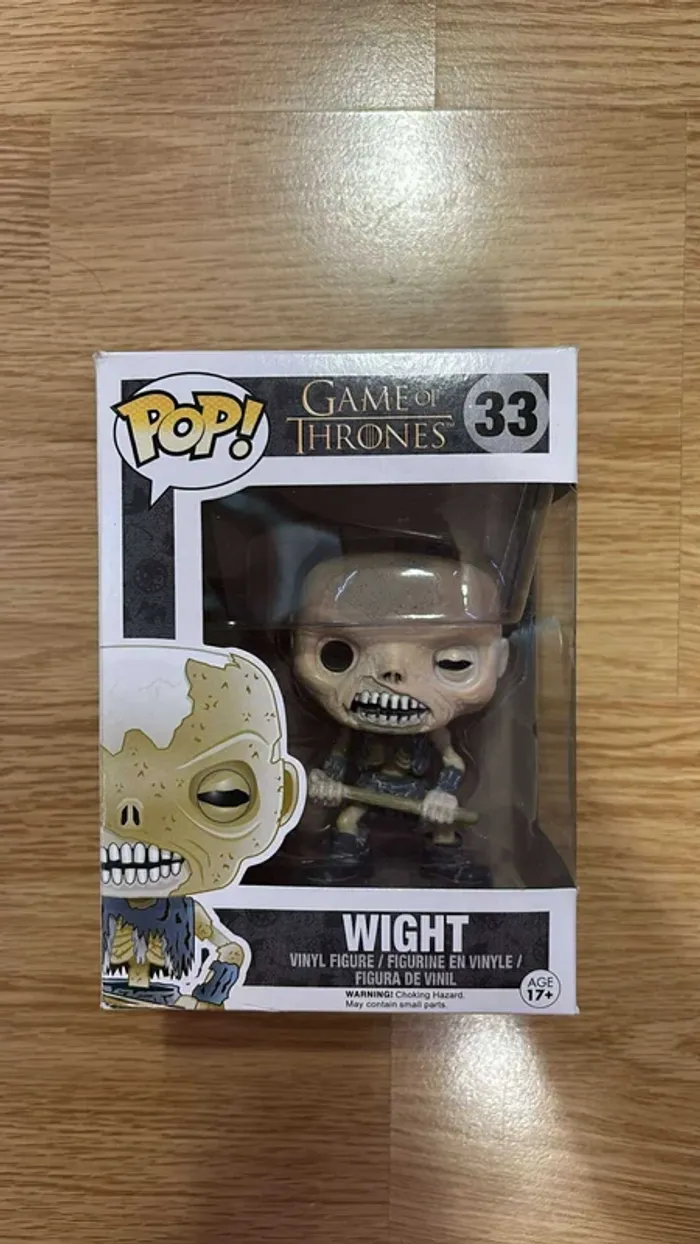 Funko Pop 33 Game of Thrones Wight - photo numéro 1