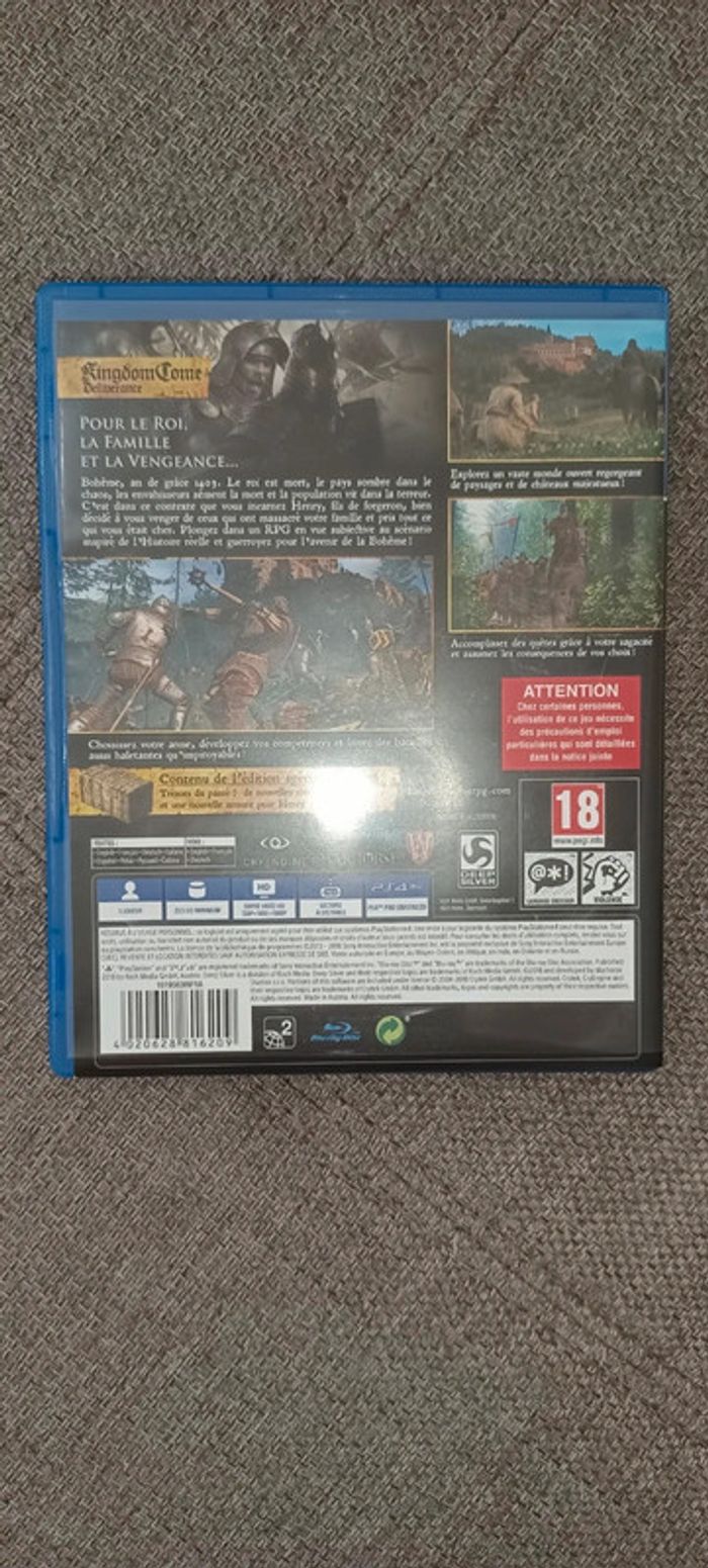 Jeu vidéo PS4 kingdom come délivrance - photo numéro 2