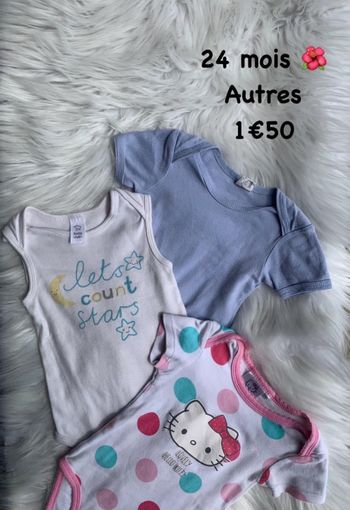 Lot bodys 🌺 24 mois 🌺 Autre