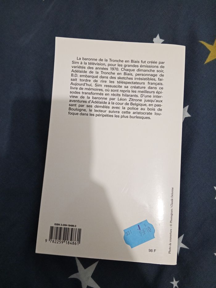 Livre (68) 📚 La baronne de la tronche en biais - photo numéro 2
