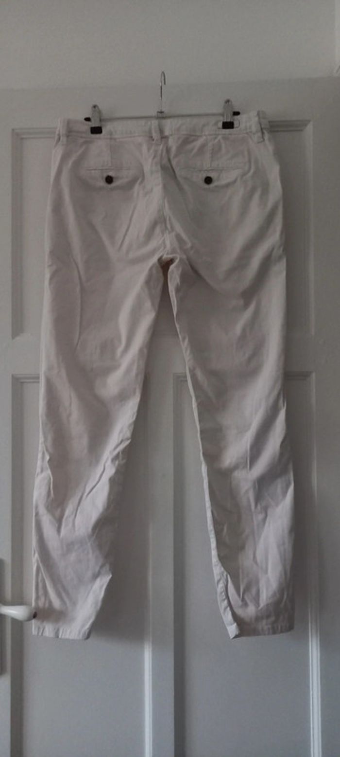 Jean blanc crème Cimarron XL - photo numéro 2