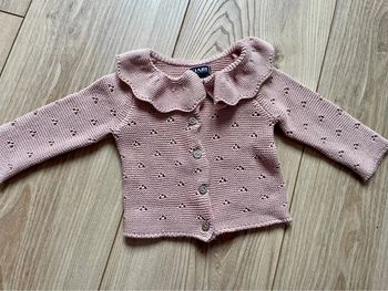 Gilet avec col volant