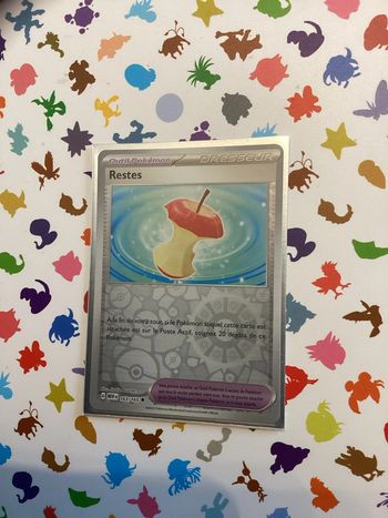 carte Pokémon dresseur outil Pokémon reste reverse 163/165 EV3.5 collection 151 FR neuf