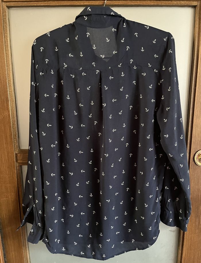 Chemise manches longues (S - 36) Bleue - photo numéro 2