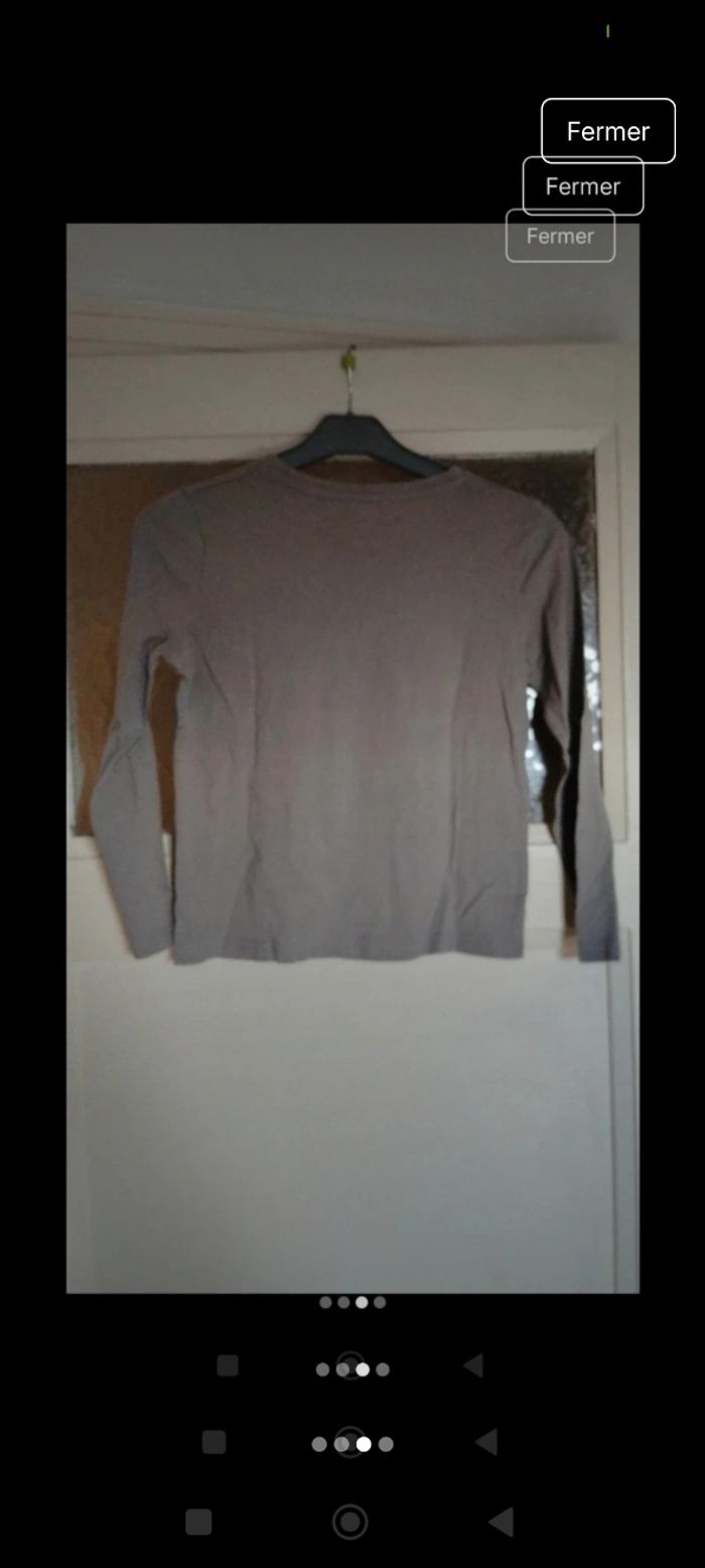 Sweatshirt garçon taille 8 ans en très bon état marque Kiabi - photo numéro 3