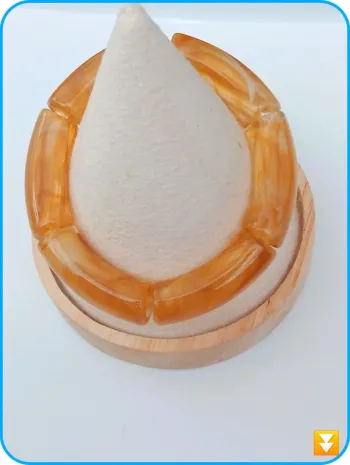 Bracelet en résine tubes tendance rétro chic été