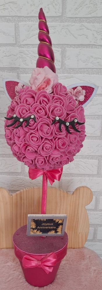 Deco fleurs licorne