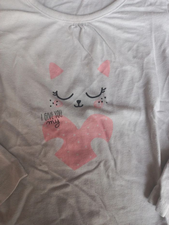 Lot de 2 t-shirts manches longues 36mois - photo numéro 5