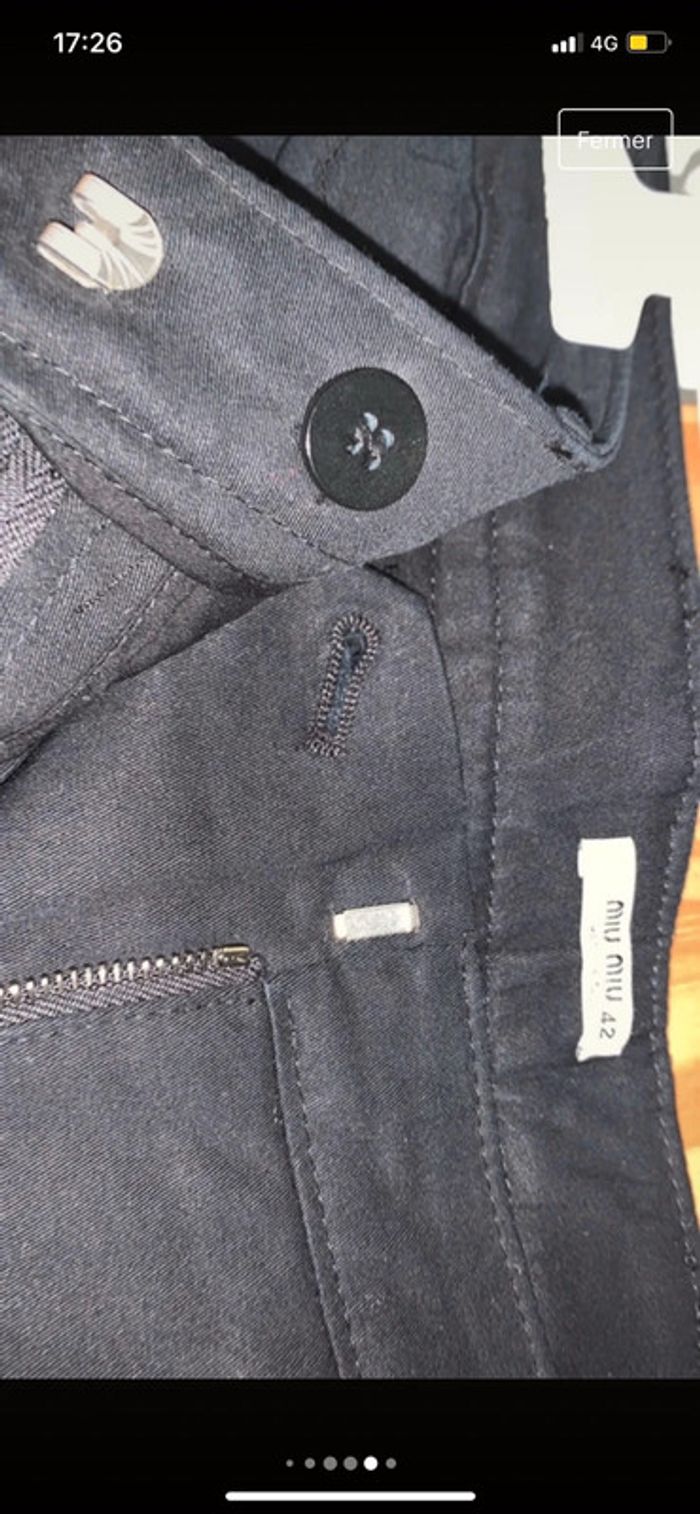 Pantalon Miu Miu - photo numéro 3
