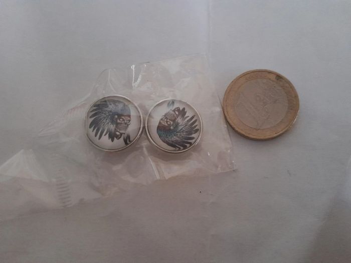 Magnifique paire de bijoux à pression/ à clipser neufs - photo numéro 3