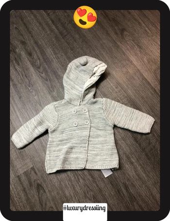Gilet pour bébé taille 1mois 50/56cm 🧸